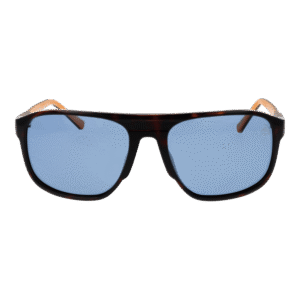 Timberland Sonnenbrille TB9278 6052D – Frontansicht mit Kunststoff Rahmen und Grau Gläsern