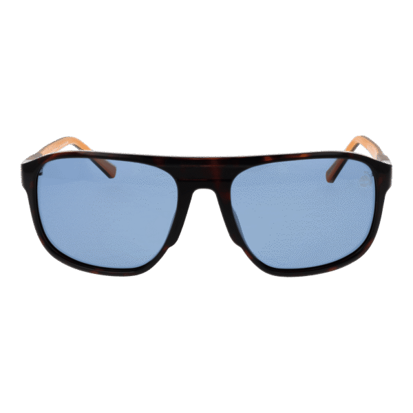 Timberland Sonnenbrille TB9278 6052D – Frontansicht mit Kunststoff Rahmen und Grau Gläsern