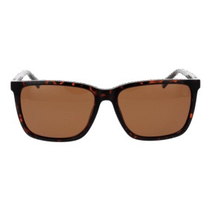 Timberland Sonnenbrille TB9280-H 5952H – Frontansicht mit Kunststoff Rahmen und Orange Gläsern