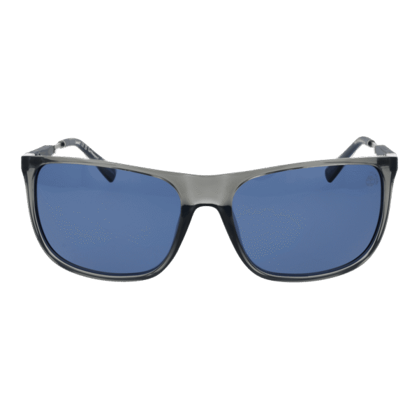 Timberland Sonnenbrille TB9281 6220D – Frontansicht mit Kunststoff Rahmen und Blau Gläsern