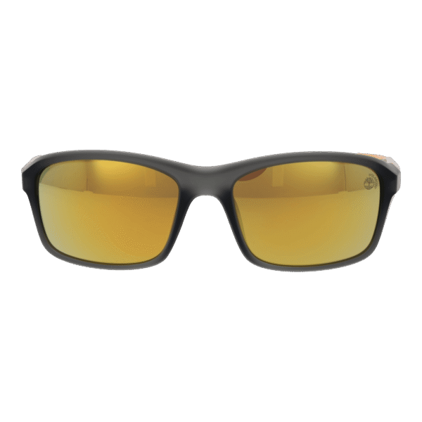 Timberland Sonnenbrille TB9293 5820D – Frontansicht mit Kunststoff Rahmen und Orange Gläsern