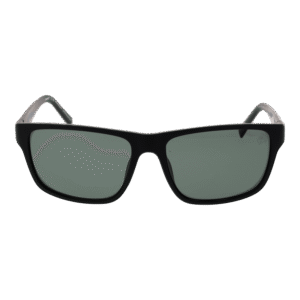 Timberland Sonnenbrille TB9296 6002R – Frontansicht mit Edelstahl Rahmen und Grün Gläsern