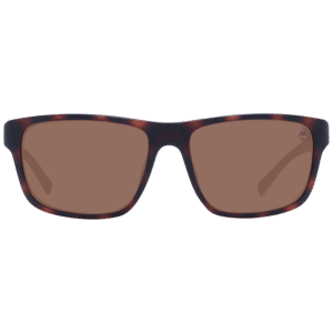 Timberland Sonnenbrille TB9296 6052H – Frontansicht mit Kunststoff Rahmen und Braun Gläsern