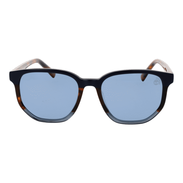 Timberland Sonnenbrille TB9305-H 5452D – Frontansicht mit Azetat Rahmen und Blau Gläsern