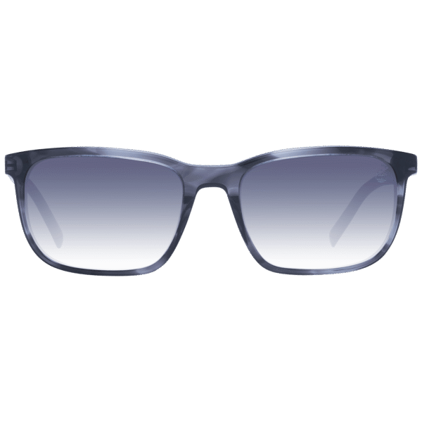 Timberland Sonnenbrille TB9318 5620D – Frontansicht mit Azetat Rahmen und Grau Gläsern