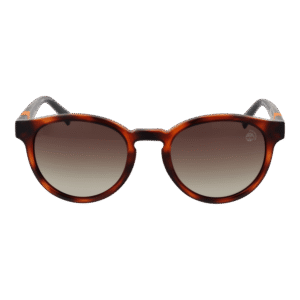 Timberland Sonnenbrille TB9323 5152H – Frontansicht mit Kunststoff Rahmen und Braun Gläsern