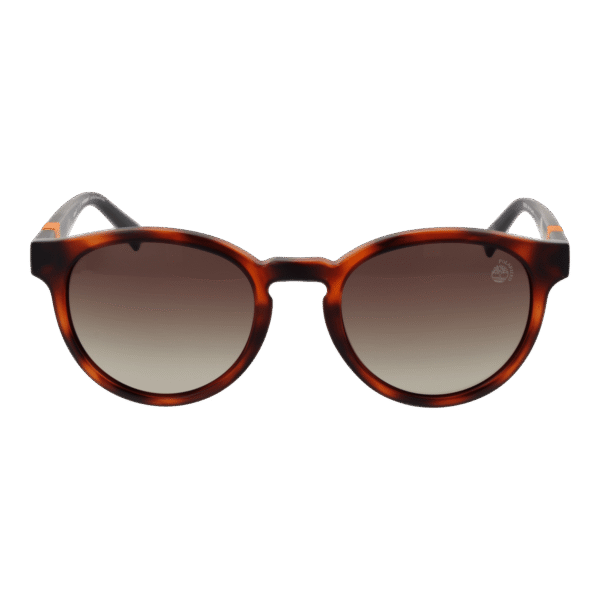 Timberland Sonnenbrille TB9323 5152H – Frontansicht mit Kunststoff Rahmen und Braun Gläsern