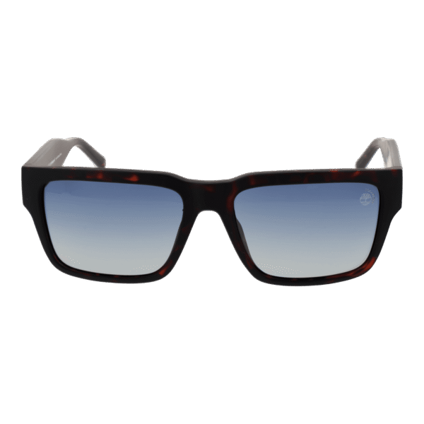 Timberland Sonnenbrille TB9336-H 5652D – Frontansicht mit Kunststoff Rahmen und Grau Gläsern