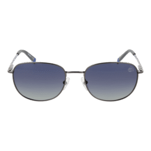 Timberland Sonnenbrille TB9339 5408D – Frontansicht mit Metall Rahmen und Blau Gläsern