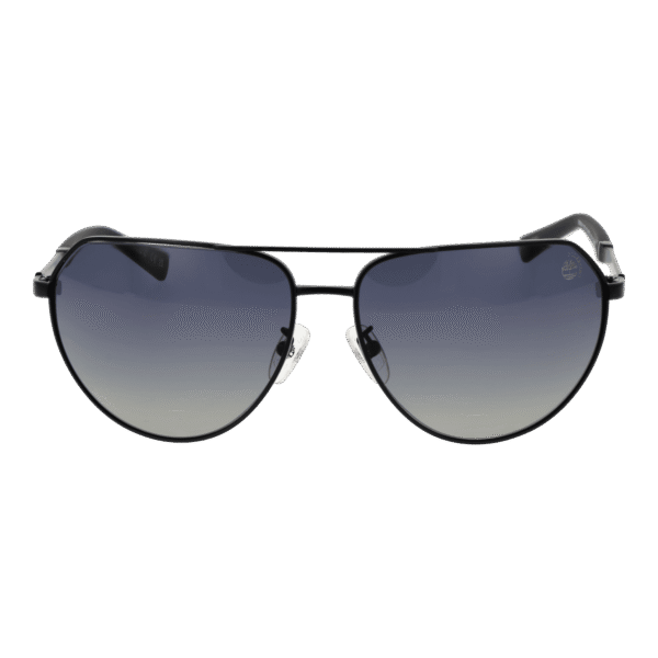 Timberland Sonnenbrille TB9340-H 6002D – Frontansicht mit Metall Rahmen und Blau Gläsern