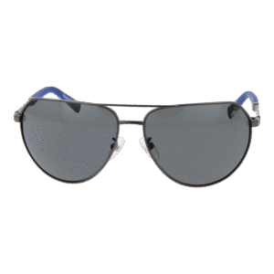 Timberland Sonnenbrille TB9340-H 6007D – Frontansicht mit Metall Rahmen und Grau Gläsern