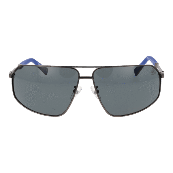 Timberland Sonnenbrille TB9341-H 6407D – Frontansicht mit Metall Rahmen und Blau Gläsern