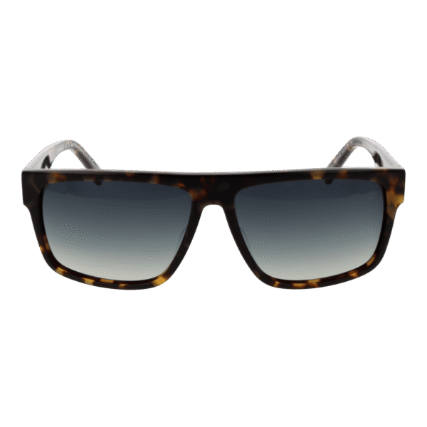 Timberland Sonnenbrille TB9342 6053R – Frontansicht mit Azetat Rahmen und Grün Gläsern