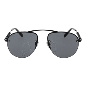 Tod's Sonnenbrille TO0356 5601A – Frontansicht mit Metall Rahmen und Grau Gläsern