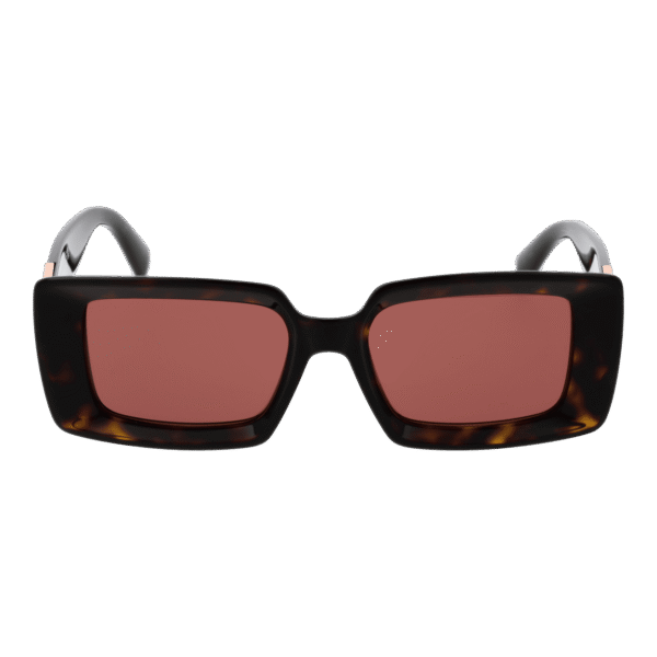 Tod's Sonnenbrille TO0366 5252S – Frontansicht mit Azetat Rahmen und Rosa Gläsern