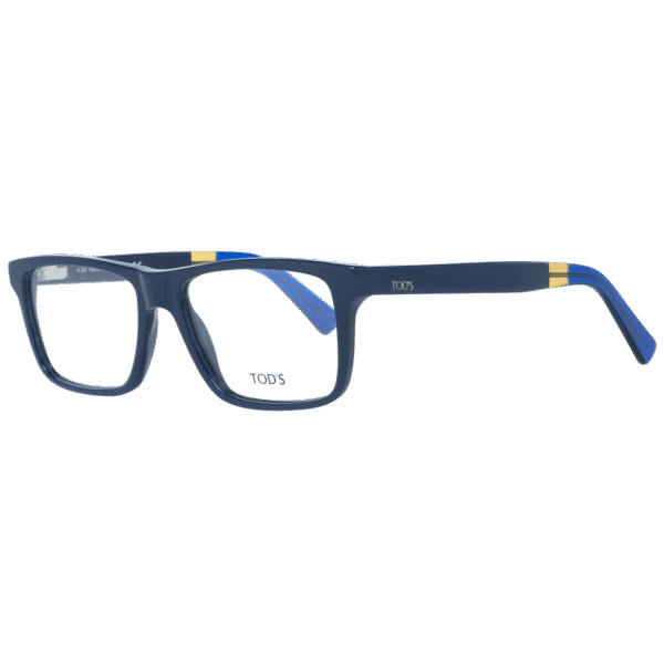 Tod's Brille TO5166 54092 – 45° Seitenansicht Tod's )} Brille TO5166 54092 in Blau