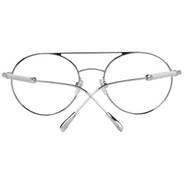 Frontansicht der Tod's Brille TO5200 52018 – Rahmen Metall & Leder