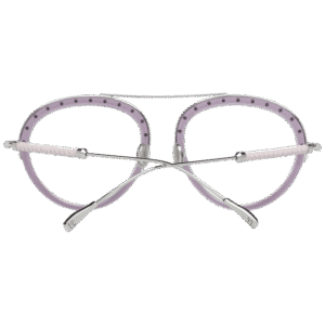 Frontansicht der Tod's Brille TO5211 52072 – Rahmen Metall & Leder