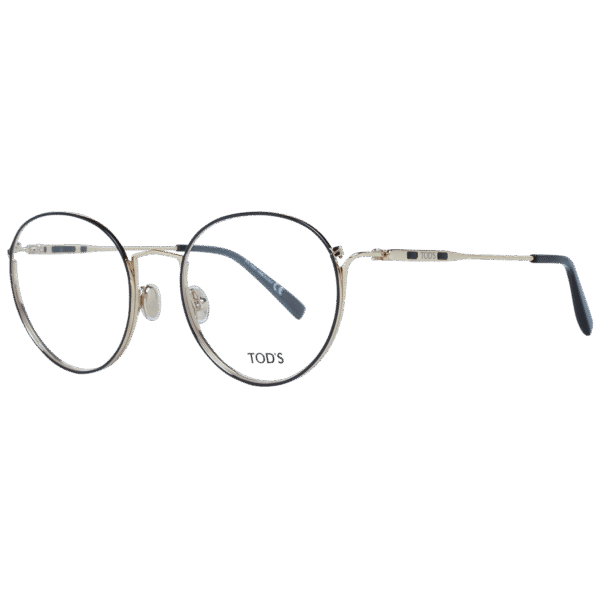 Tod's Brille TO5237 52002 – 45° Seitenansicht Tod's )} Brille TO5237 52002 in Schwarz