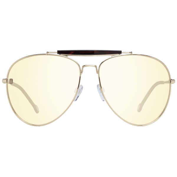 Tommy Hilfiger Sonnenbrille TH 1808/S 61J5GFQ – Frontansicht mit Metall Rahmen und Grau Gläsern