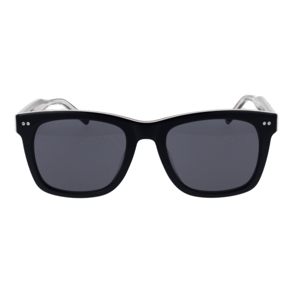 Tommy Hilfiger Sonnenbrille TH 2184/S 52PJPIR – Frontansicht mit Azetat Rahmen und Grau Gläsern