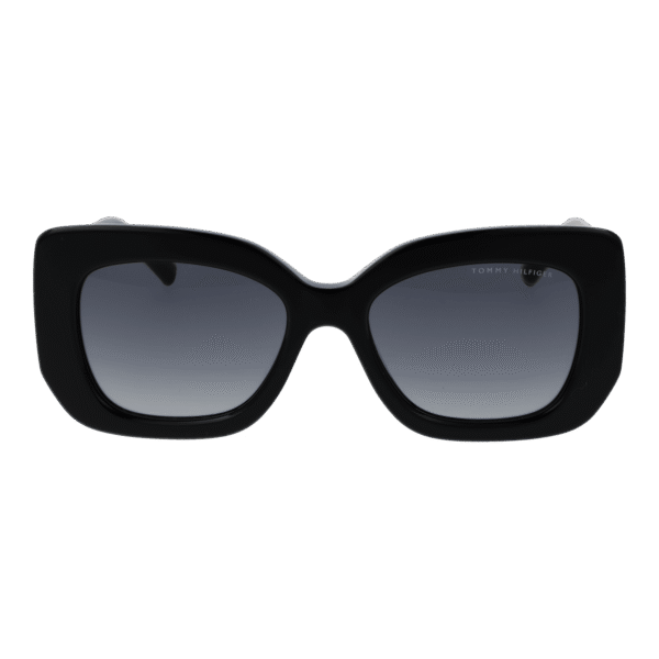 Tommy Hilfiger Sonnenbrille TH 2224/S 528079O – Frontansicht mit Azetat Rahmen und Grau Gläsern