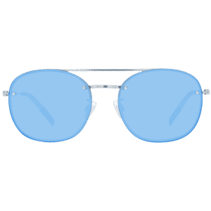 Tommy Hilfiger Sonnenbrille TJ 0053/F/S 58CTLXT – Frontansicht mit Metall & Kunststoff Rahmen und Blau Gläsern