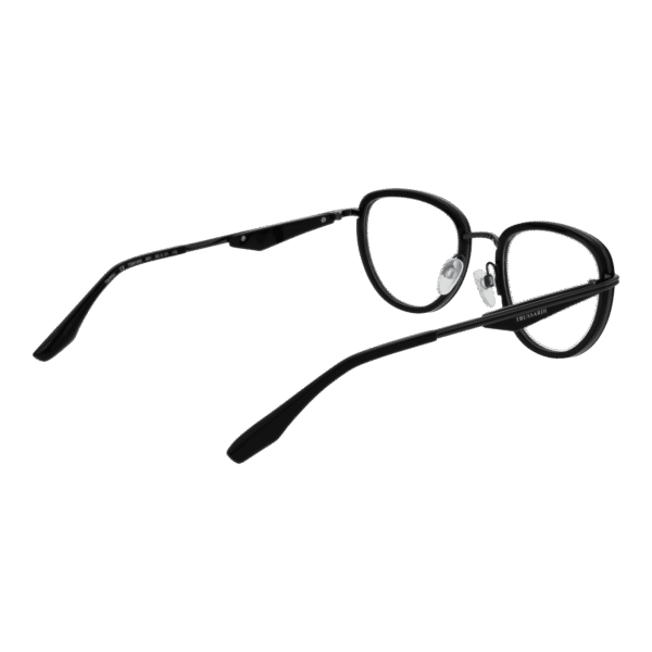 Frontansicht der Trussardi Brille TSM1005 52A01 – Rahmen Metall & Kunststoff
