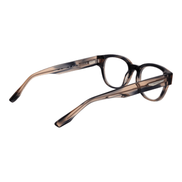 Frontansicht der Trussardi Brille TSM6016 49E01 – Rahmen Azetat