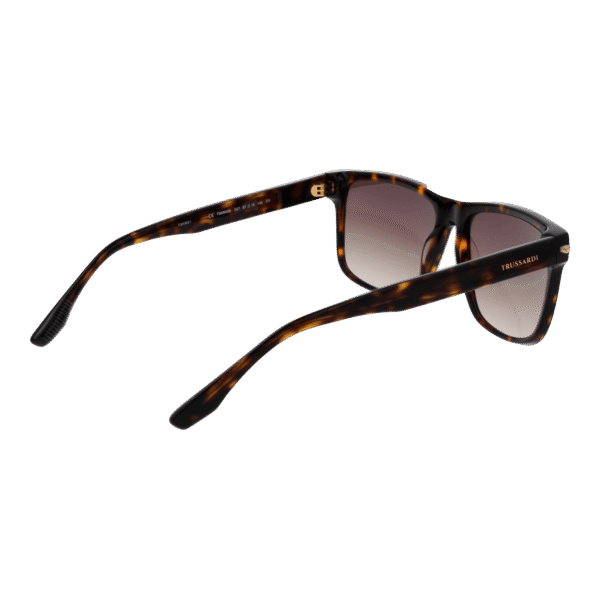 Rückansicht der Trussardi Sonnenbrille TSM9006 57G21 – Azetat Rahmen