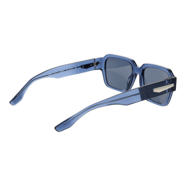 Rückansicht der Trussardi Sonnenbrille TSM9007 55T03 – Azetat Rahmen