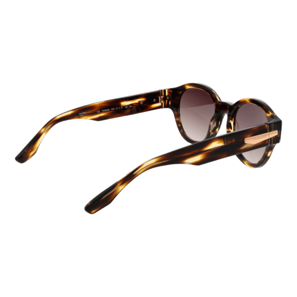 Rückansicht der Trussardi Sonnenbrille TSM9008 51E04 – Azetat Rahmen