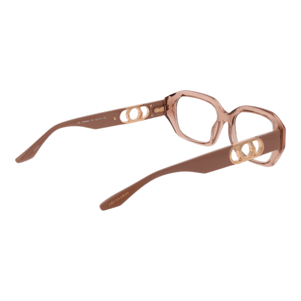 Frontansicht der Trussardi Brille TSW6020 52T01 – Rahmen Azetat