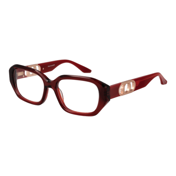 Trussardi )} Brille TSW6020 52T03 in Rot