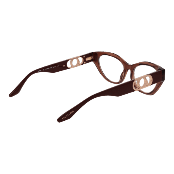 Frontansicht der Trussardi Brille TSW6021 53T02 – Rahmen Azetat