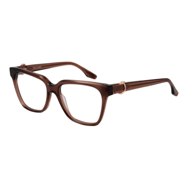Trussardi Brille TSW6029 51T01 – 45° Seitenansicht Trussardi )} Brille TSW6029 51T01 in Braun