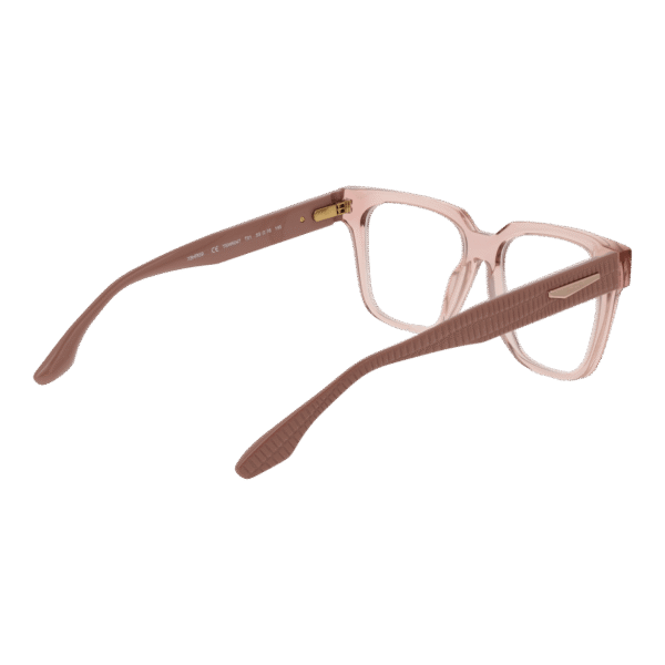 Frontansicht der Trussardi Brille TSW6047 53T01 – Rahmen Azetat