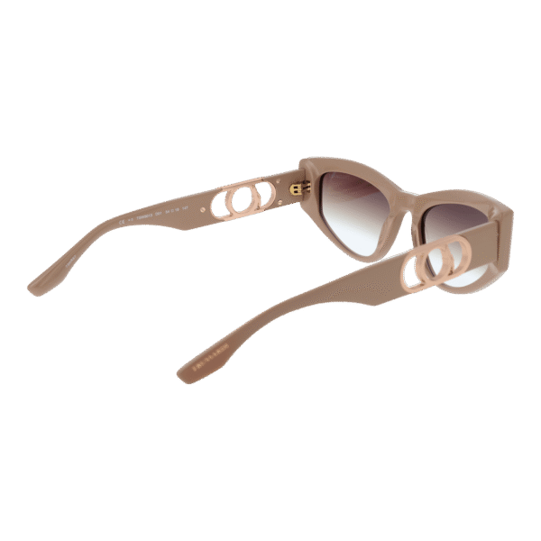 Rückansicht der Trussardi Sonnenbrille TSW9013 54D01 – Azetat Rahmen