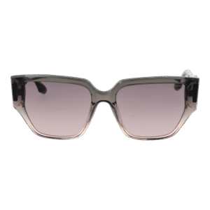 Trussardi Sonnenbrille TSW9023 55C01 – Frontansicht mit Azetat Rahmen und Rosa Gläsern