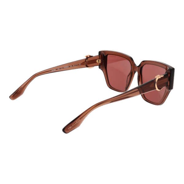 Rückansicht der Trussardi Sonnenbrille TSW9023 55T03 – Azetat Rahmen
