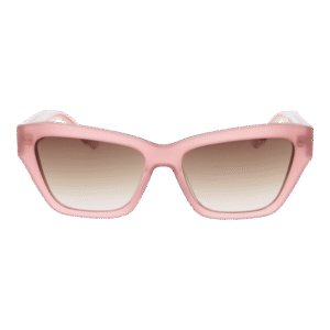 Trussardi Sonnenbrille TSW9030 57H01 – Frontansicht mit Azetat Rahmen und Braun Gläsern