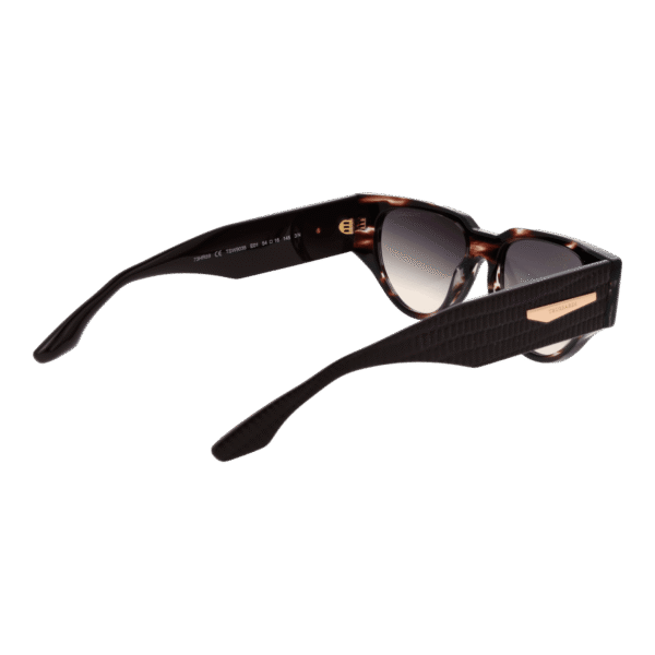 Rückansicht der Trussardi Sonnenbrille TSW9035 54E01 – Azetat Rahmen