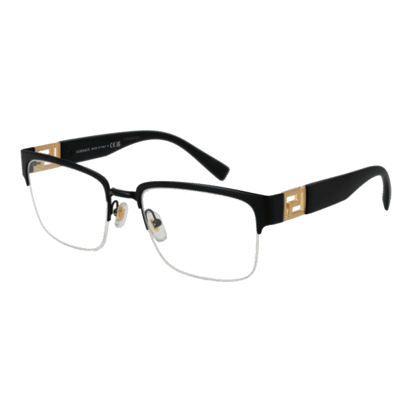 Versace Brille 0VE1272 541261 – 45° Seitenansicht Versace )} Brille 0VE1272 541261 in Schwarz