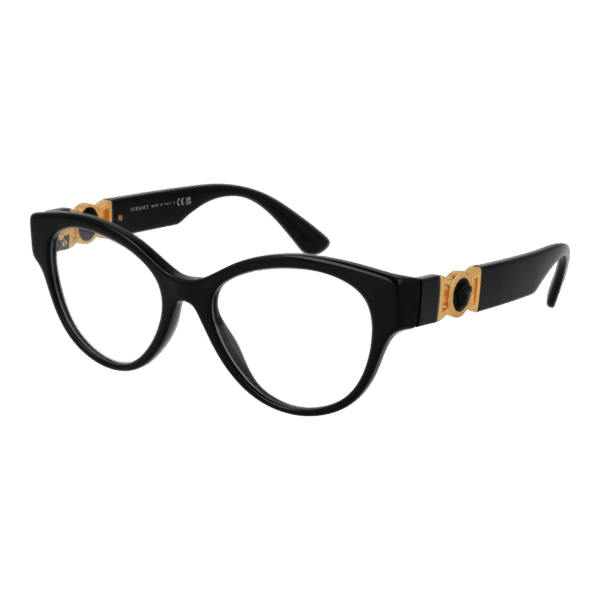 Versace )} Brille 0VE3313 52GB1 in Schwarz