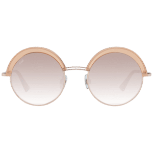 Web Sonnenbrille WE0218 5172Z – Frontansicht mit Metall & Kunststoff Rahmen und Braun Gläsern