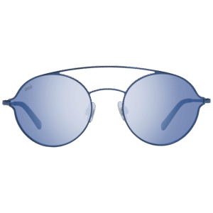 Web Sonnenbrille WE0220 5690X – Frontansicht mit Metall Rahmen und Blau Gläsern