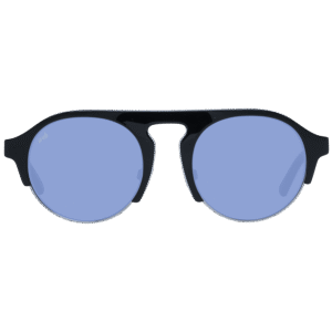 Web Sonnenbrille WE0224 5205V – Frontansicht mit Kunststoff Rahmen und Blau Gläsern