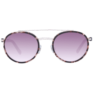Web Sonnenbrille WE0225 5255Z – Frontansicht mit Metall Rahmen und Lila Gläsern