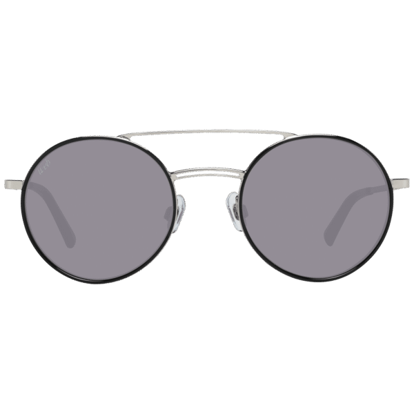 Web Sonnenbrille WE0233 5016A – Frontansicht mit Metall Rahmen und Grau Gläsern