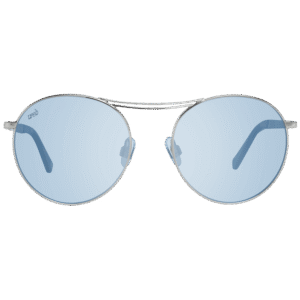 Web Sonnenbrille WE0242 5316C – Frontansicht mit Metall & Kunststoff Rahmen und Grau Gläsern